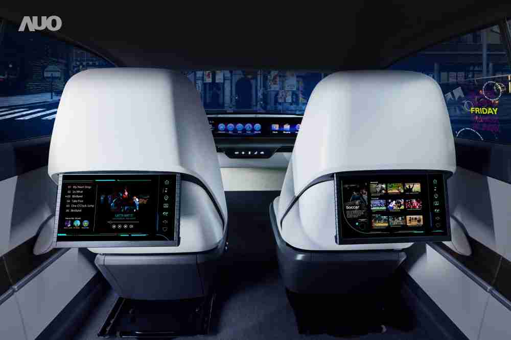 龙门国际新一代Smart Cockpit 2024，，，以Micro LED先进显示技术优势，，，，创建〝可卷式后座娱乐显示器〞，，，，仅在互动时才显示出所需画面及信息，，，，扩充更丰富的娱乐和交互信息服务，，，获国际奖项荣耀