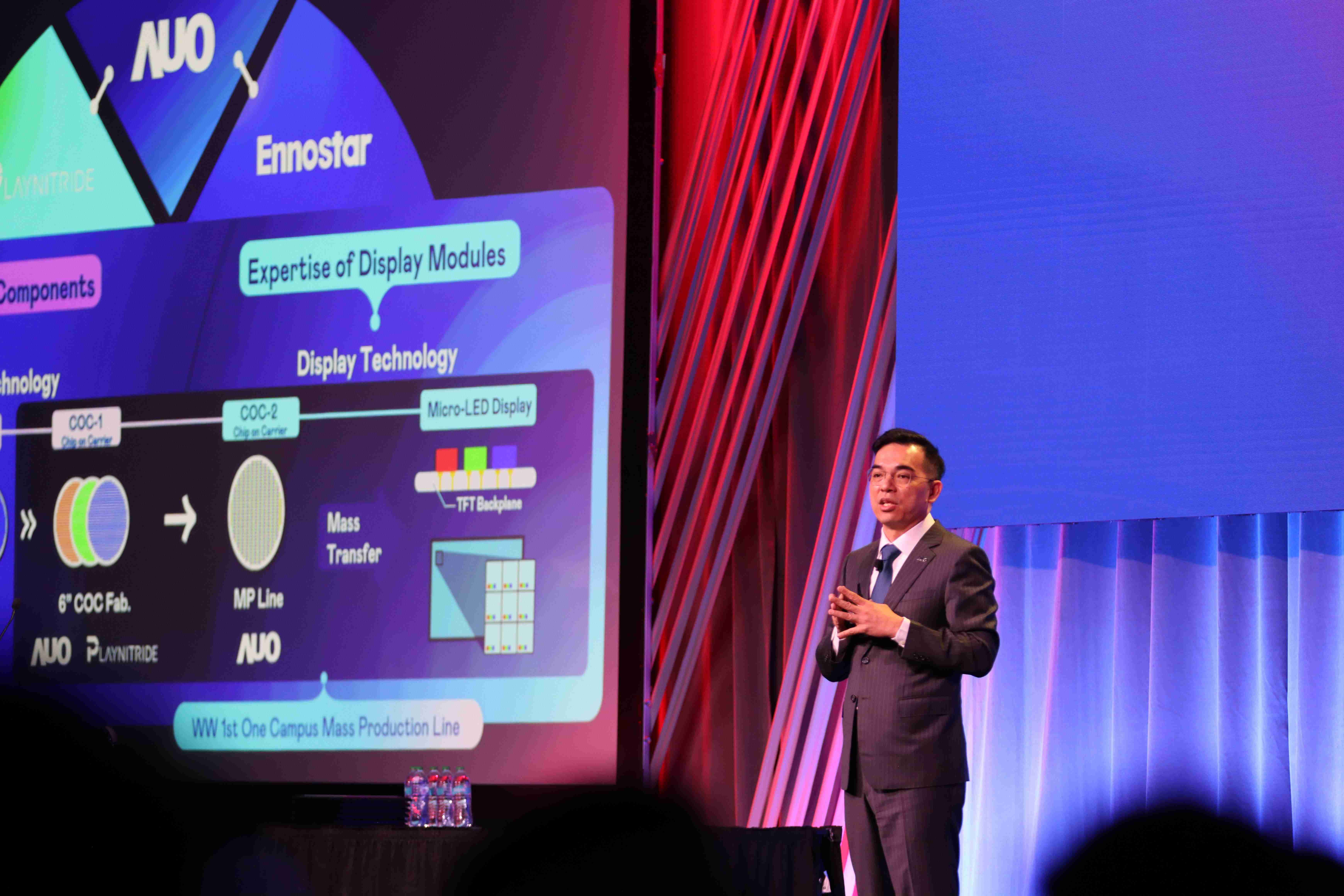 2025 SID显示周登场,,,,龙门国际光电执行长暨总经理柯富仁博士以〝Redefining Displays: Inspiring New Possibilities〞发表主题演说,,,带领龙门国际以智能显示解决方案先驱,,透过AI赋能,,,重塑显示的视觉创新体验